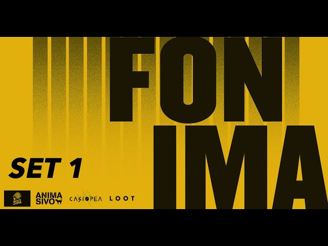 Mixing music and live animation | #FONIMA Set 1  ANIMASIVO + Casiopea