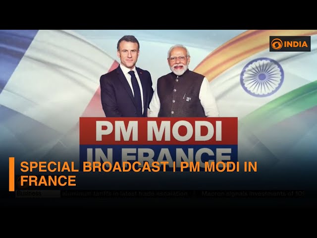 Special Broadcast || PM Modi In France