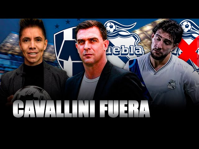 CAVALLINI SIN REGISTRO | 'CHISPA VELARDE A PUEBLA | QUIÑONES NO JUEGA VS RAYADOS