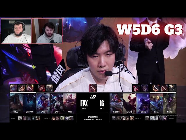 FPX vs IG - Game 3 | Week 5 Day 6 LPL Winter 2025 | FunPlus Phoenix vs Invictus Gaming G3 full