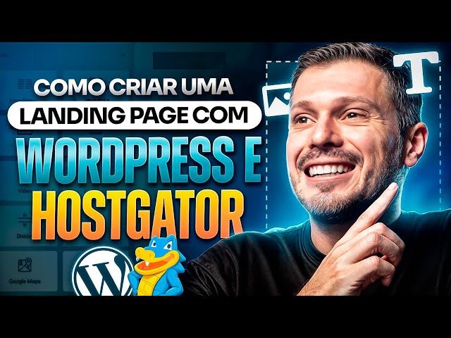 Live #127 - Como criar uma landing page para vender Produto Físico usando Wordpress e Hostgator