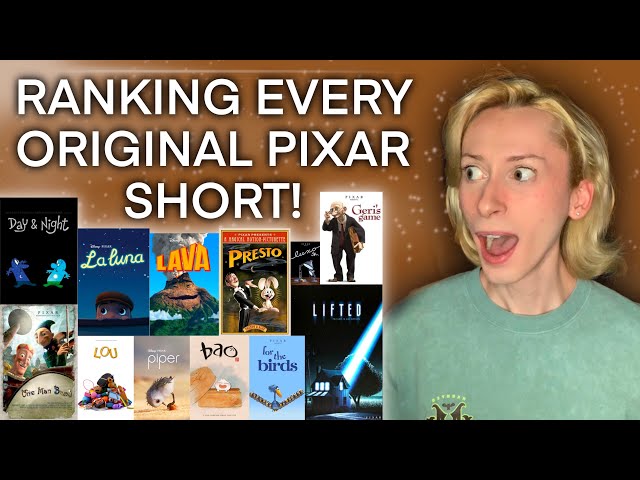 RANKING EVERY ORIGINAL PIXAR SHORT! 🛸🎺🌙 with Nicky Marra!