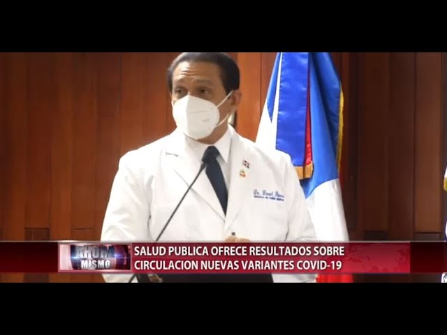 Rueda de prensa Ministerio de Salud Pública