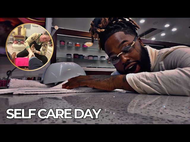 Self-Care Day Vlog | Relaxing Manicure, Pedicure, Shopping & More!