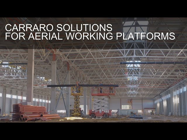 Carraro solutions for aerial working platforms