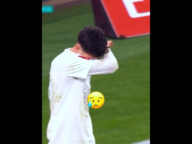 Kai havertz goal miss against man united  😢💔#football #shortsvideo #kaihavertz #viralvideo