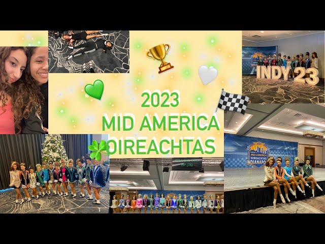 irish dancers take on indianapolis (mid america oireachtas 2023)