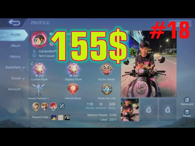 SELL ACCOUNT 155$  SOLD OUT / PRO AK KHMER