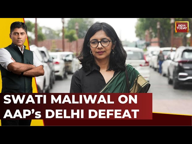 Swati Maliwal LIVE: Rajya Sabha MP On Aam Admi Party's Loss In Delhi Elections 2025 | India Today