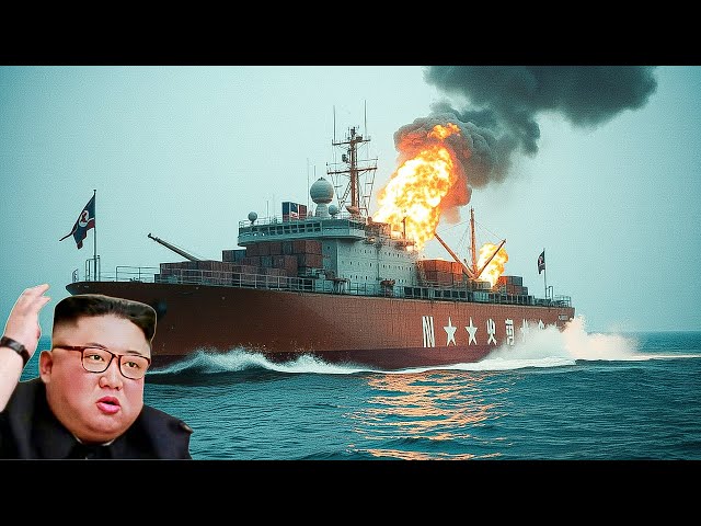 Just arrived at the Black Sea! North Korean aircraft carrier destroyed by our F-16! ARMA 3