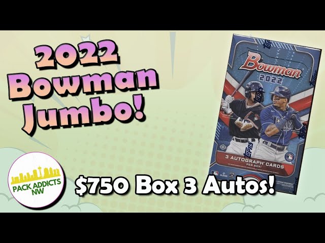 New Product Release! Unboxing a $750 2022 Bowman Jumbo Box - #1 Chrome Prospect HIT