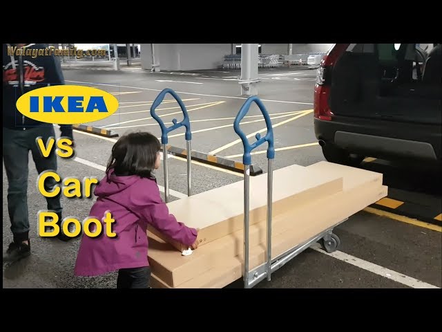 IKEA Large Flat Pack Furniture vs Car Boot, Will it Fit Funny? Sheffield