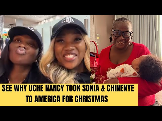 Uche Nancy Breaks Silence on Why She’s Spending Christmas Far From Home #uchenancy #soniauche #life