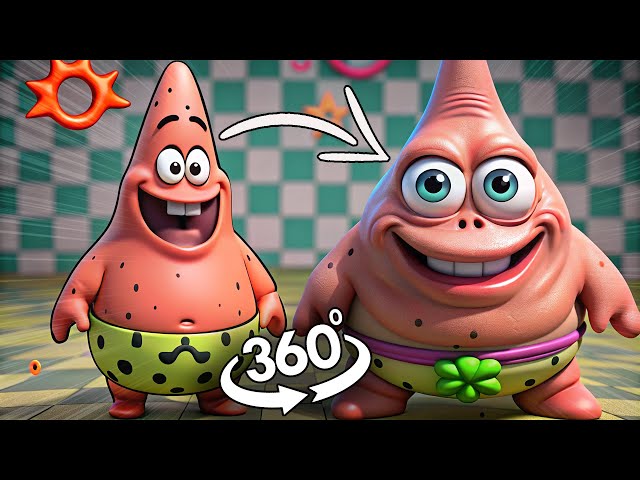 360° VR Patrick Mutated Into a Baby Monster! What Went Wrong? - VR Experience