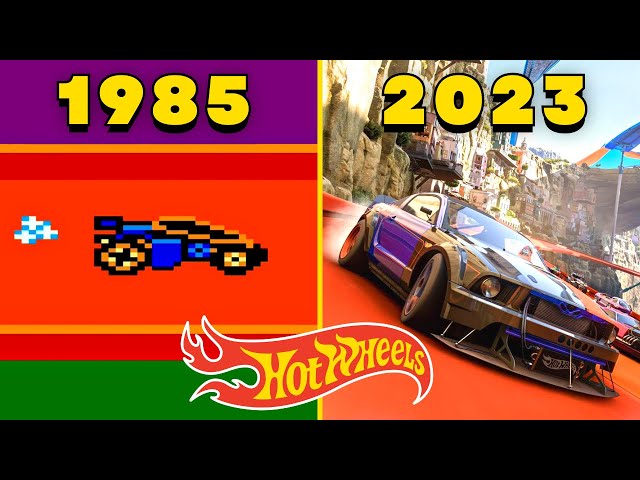 Evolution of Hot Wheels Games 1985-2023