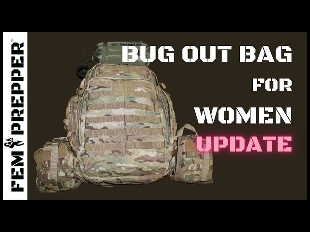 BUG OUT BAG FOR WOMEN | EVACUATION PREPAREDNESS | LONG TERM GO BAG