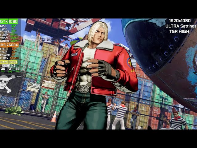 GTX 1060 ~ Fatal Fury: City of the Wolves (UE5.3) Open Beta Performance Test | 1080P ULTRA Settings