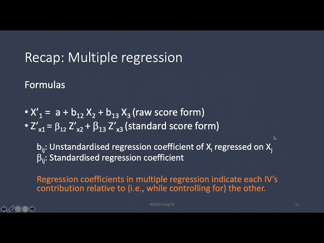 Lecture 9 Hypothesis Testing 4: Multiple regression