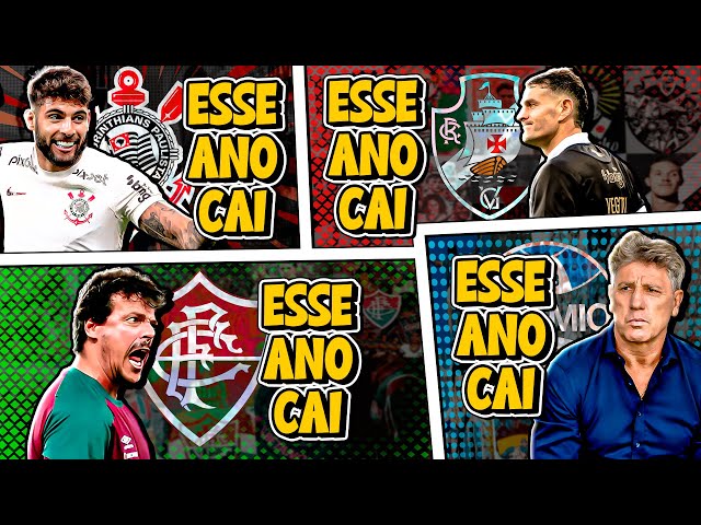 Corinthians, Vasco, Grêmio e Fluminense DESESPERO TOTAL | Flamengo LÍDER | Palmeiras ACORDOU e MUITO