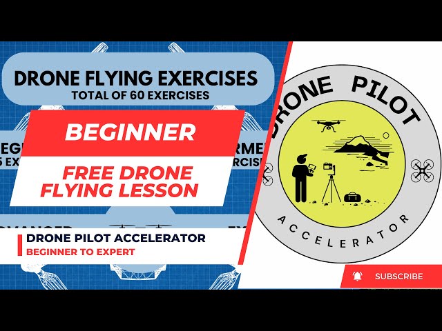 Beginner Flying Lesson from our New Drone Flying Course - Drone Pilot Accelerator