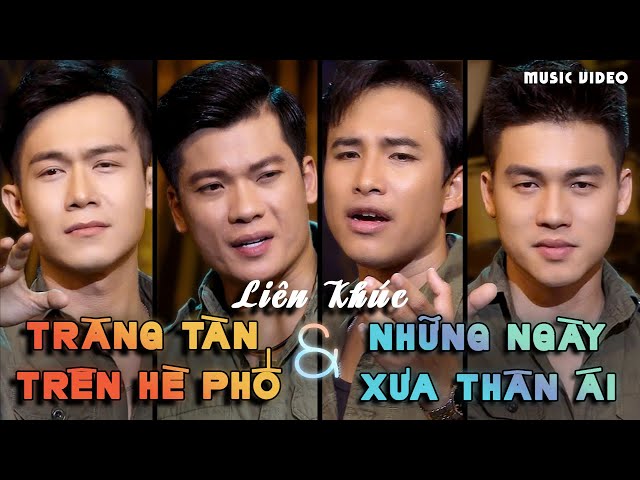 Liên Khúc Tứ Ca Tuyệt Đỉnh 🔥🔥🔥|Trăng Tàn Trên Hè Phố - Những Ngày Xưa Thân Ái | Nhạc Lính Thoại Nhân