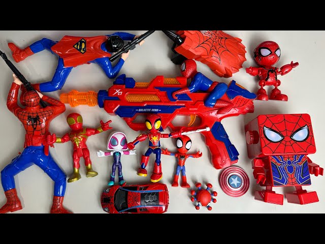 31 minute exciting Spider Man series toy unboxing, Marvel hero characters, popular action figures.