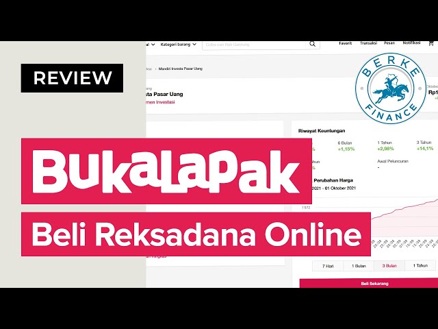 Review Reksadana Bukalapak / Bukareksa