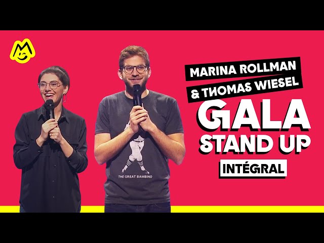 Gala Stand Up Marina Rollman & Thomas Wiesel – Spectacle complet