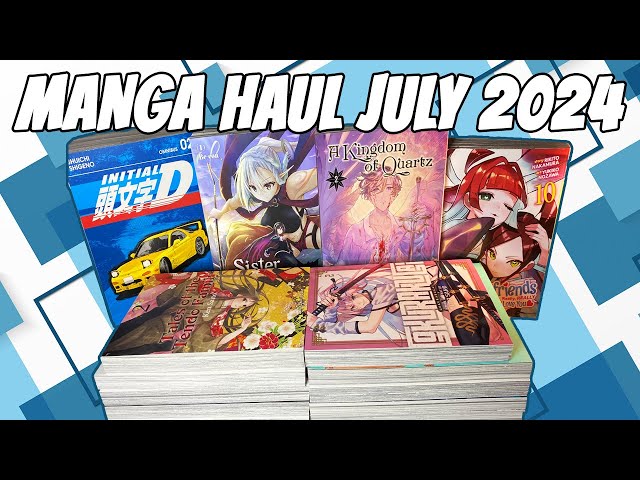 MANGA HAUL FOR JULY 2024! 📚