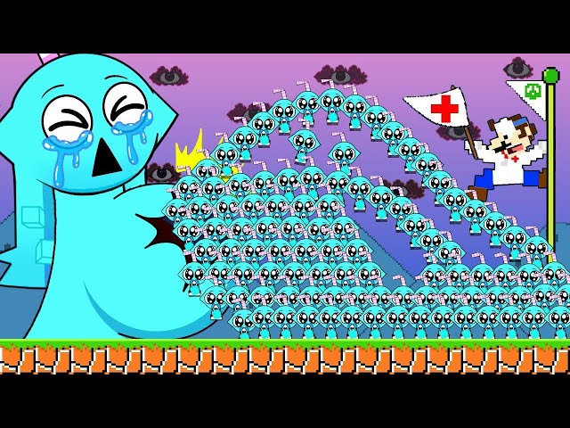 🔴Dr. Mario Escape 9999 Baby Aqua Sprunki's March Madness in Pregnant Calamity#sprunki