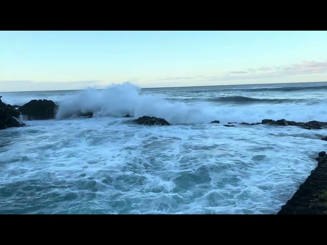 Waves Crashing