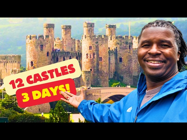 Visiting 12 Castles in 3 Days in Wales Challenge (EPIC!)