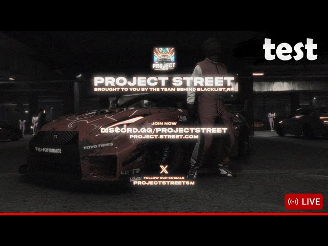 GTA TRKE , ALI PRAVE - Project Street Racing FiveM - Test