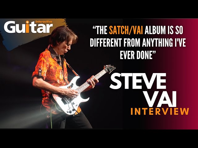 Steve Vai on New Album with Joe Satriani, BEAT Tour, Prince, David Lee Roth and More