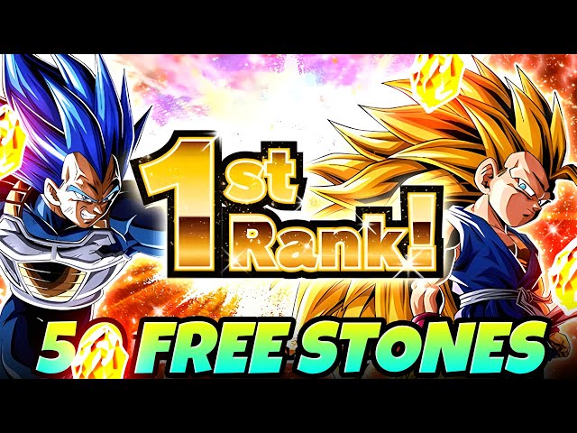 GLOBAL TOP GROSSING ACHIEVED!! 50 Free Stones & More + Summons | Dragon Ball Z Dokkan Battle