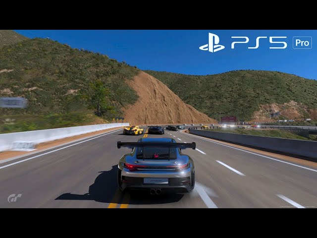 Ultra Realistic CAR GAME on PS5 PRO - 1000HP Porsche GT3 RS -  4K HDR 60FPS