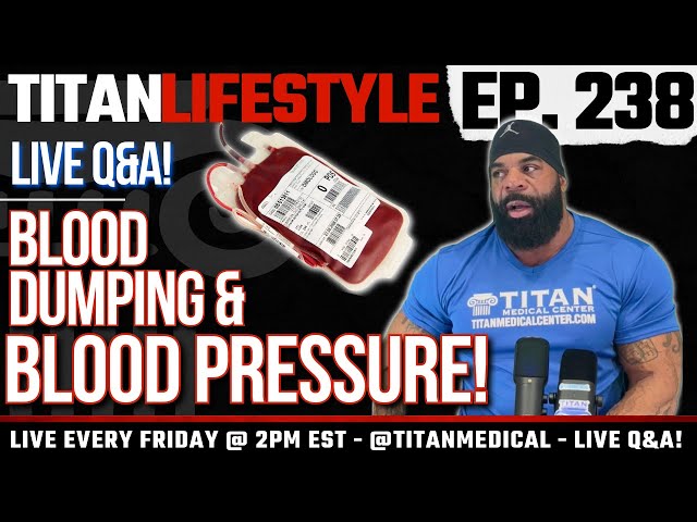 Titan Lifestyle - Live Q&A | Different Arm Positions Change Blood Pressure Readings