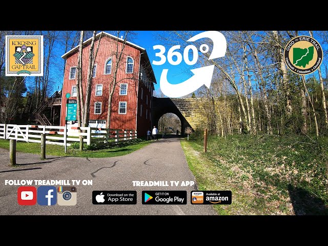 Kokosing Gap Trail 360 VR - A Section of the Ohio to Erie Trail