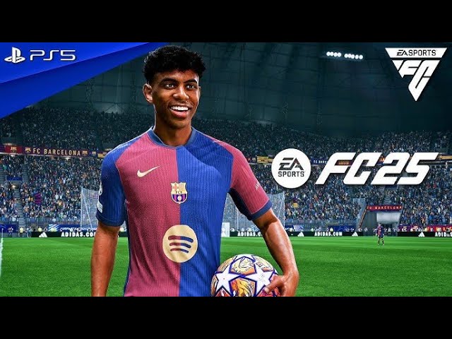 FC 25 - Barcelona FC Vs Atalanta | UCL League Phase | Full Match | PS5™ (4K60)