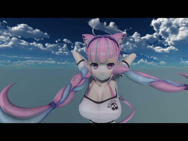 【VR180】Minato Aqua(湊あくあ) - 2 Phut Hon(2 Phút Hơn)【DanceXR(MMD) 】