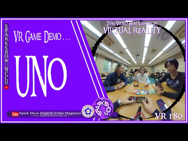 Uno Game Demo in VR180