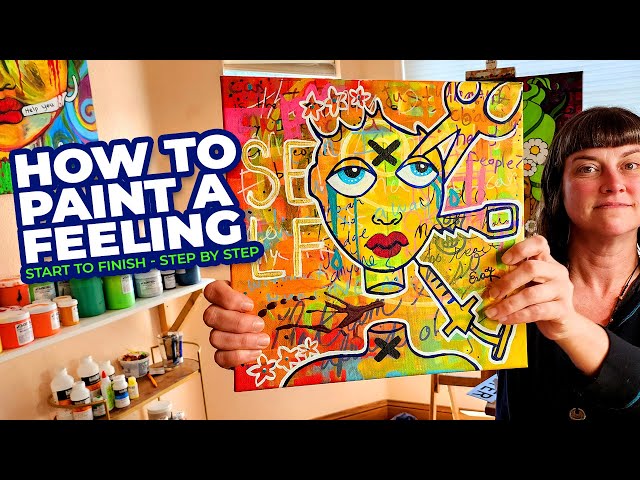 How To Paint A Feeling in 2025, Acrylic on Canvas