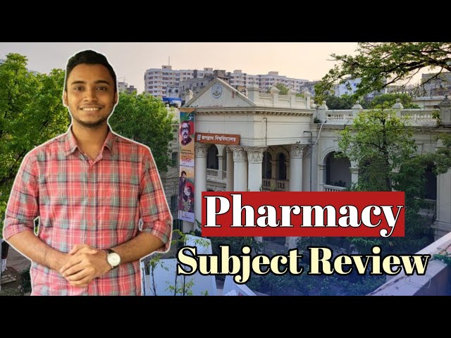 Pharmacy Subject Review | ফার্মাসী | Gst admission update 2024