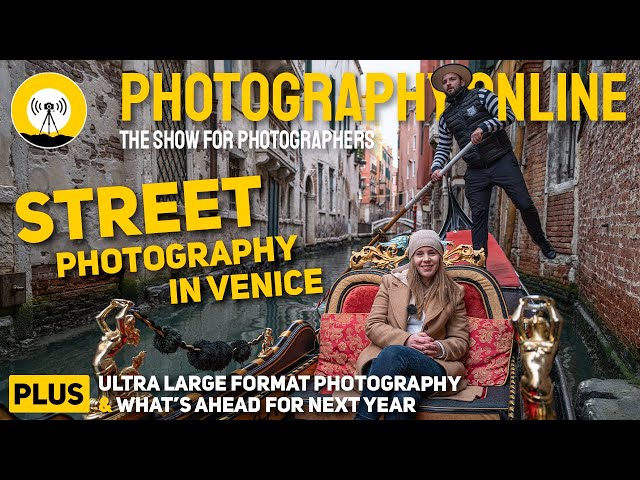 Street Photography in Venice | Ultra Large Format Camera | Our Future Plans for the Show