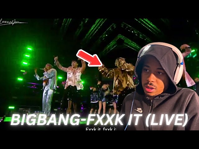 BIGBANG-FXXK IT (LIVE 2016 0.TO.10 IN SEOUL) (REACTION) !!🔥