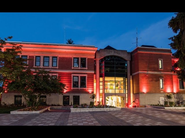 VIDEO: Here's why city halls in Port Coquitlam and Port Moody will glow red on Feb. 11