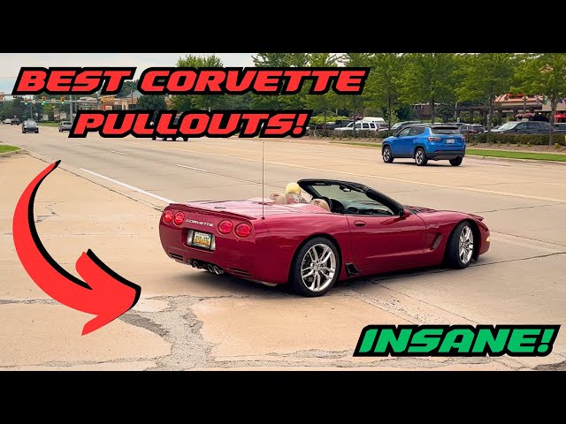 I Witnessed the Craziest CORVETTE PULLOUTS Ever!