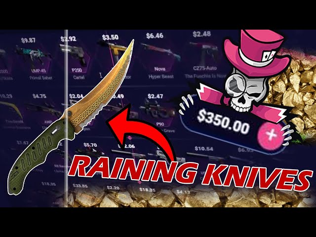 LUCKY KNIFE 10% CASE HAS MADE ME A MILLIONAIRE (DADDYSKINS)