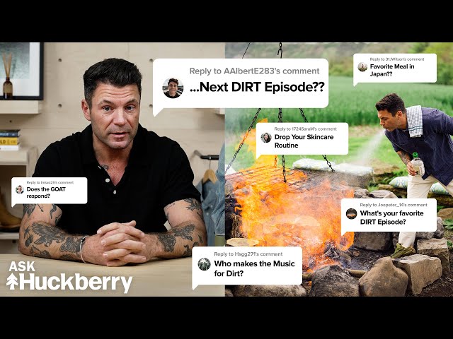 We Put DIRT Host Josh Rosen in the Huckberry Hot Seat | Ask Huckberry