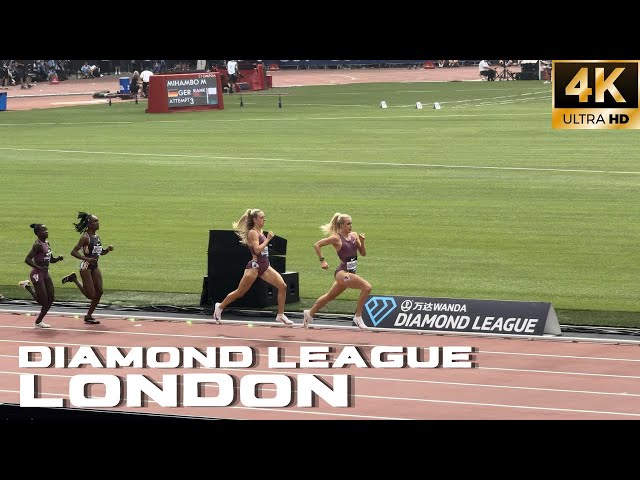 Diamond League London 💎 | World Athletics Stars in Action including World’s Fastest Man!! 🏃‍♂️ [4K]